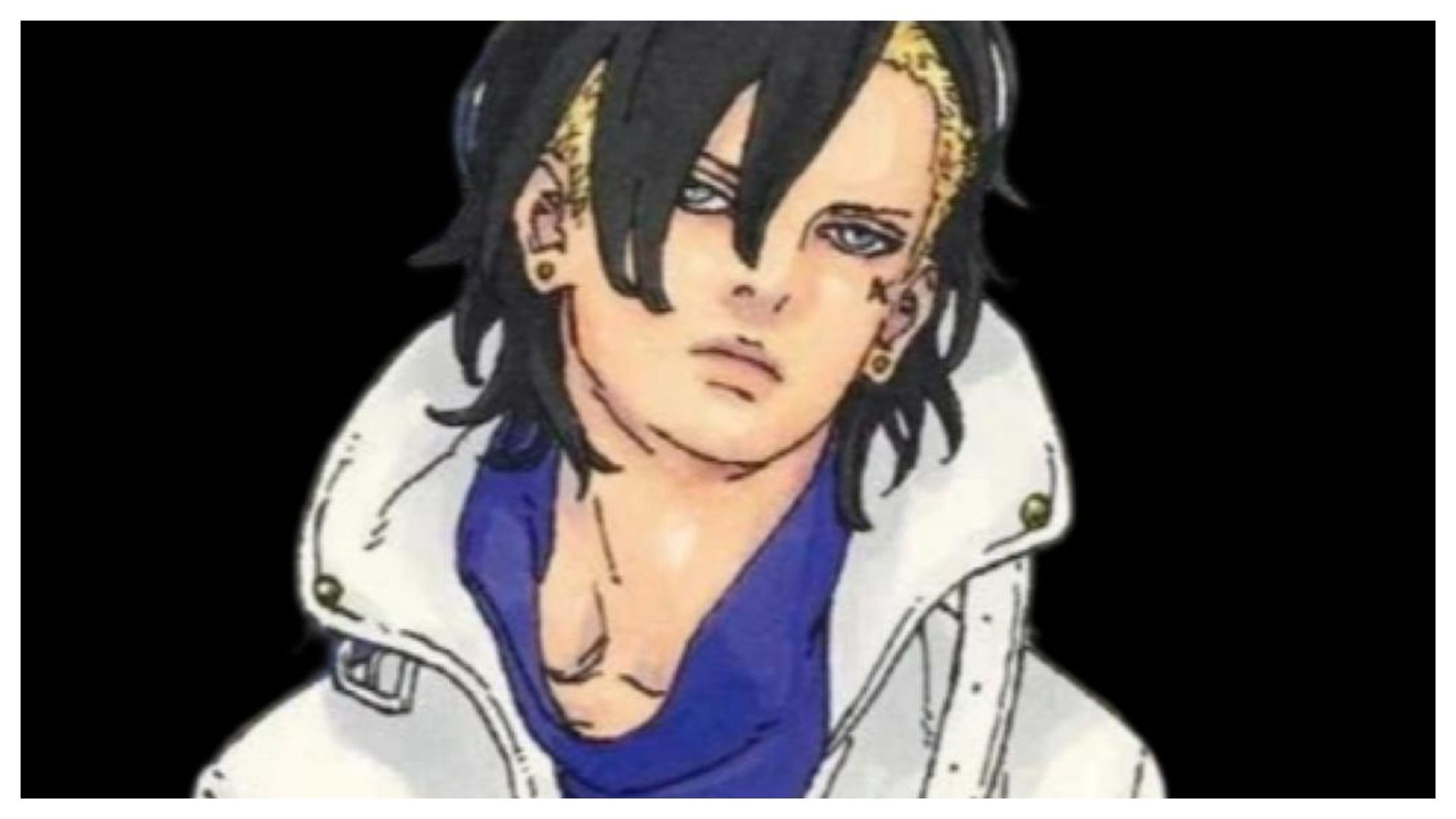 Kawaki's jacket is inspired by the Japanese biker gangs (Image via Shueisha)